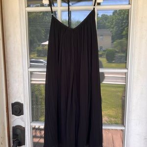 Abercrombie black flowey dress, size small, smoke free home